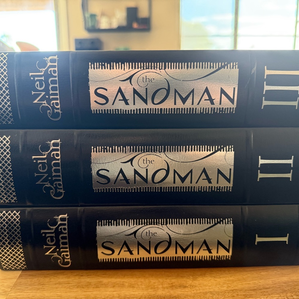 The Sandman Omnibus: Volumes 1 2 3 Hardcover Set Neil Gaiman I II III Unwrapped